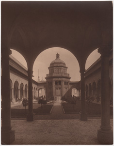 44 sepia tower arches